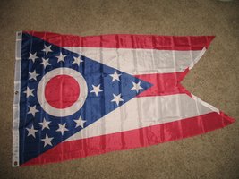 Ohio 4&#39;x6&#39; Polyester Flag - £10.35 GBP