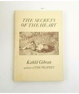 Kahlil Gibran The Secrets of the Heart Hardcover DJ 1971 Philosophical L... - £8.37 GBP