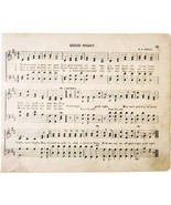 1881 Good Night Victorian Sheet Music Ohio State Grange Agriculture 1st ... - $27.66 CAD