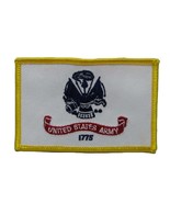 U.S. Military Army White Emblem Flag Wholesale lot of 3 Iron On Patch - $64.58 MXN