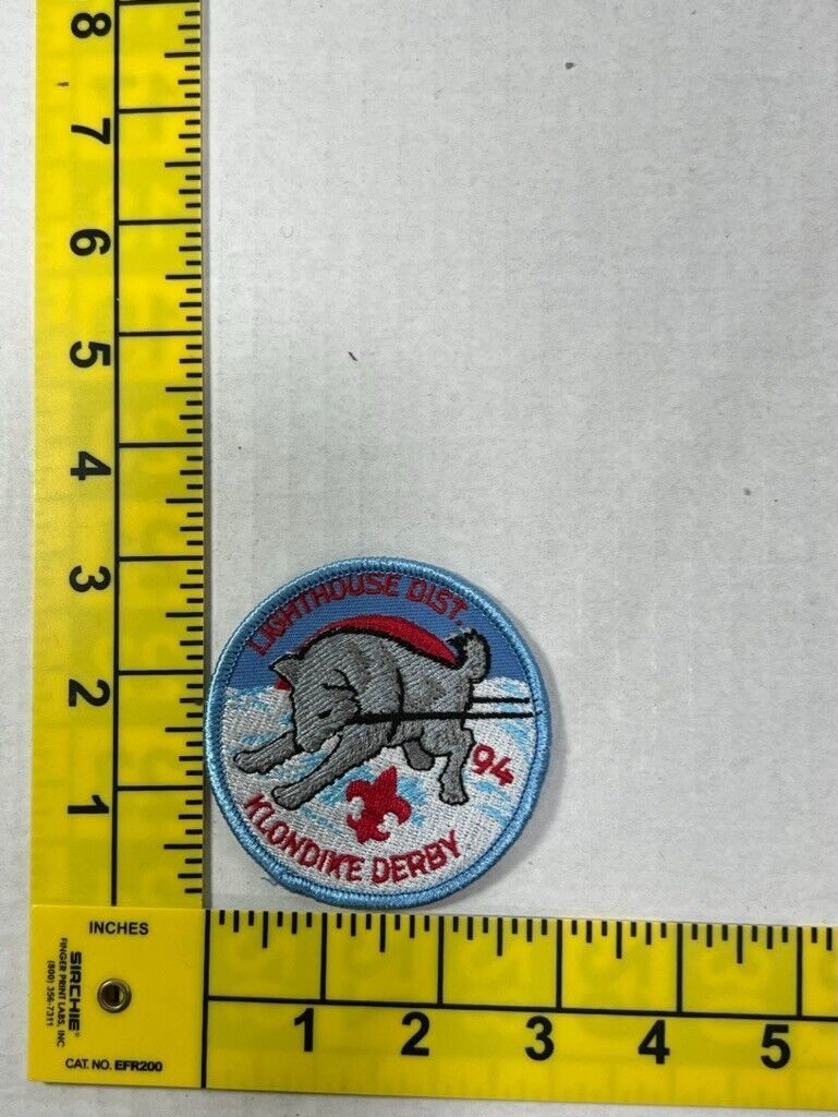 Lighthouse District Klondike Derby 1994 Patch BSA Florida - $9.90
