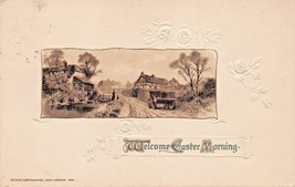 Welcome Easter Morning ~ John Winsch Relief Framed Postcard 1912-
show o... - £7.65 GBP
