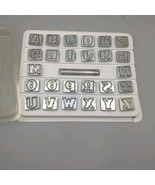 Craftool 3/4&quot; Alphabet Stamp Art Set 8145-00 by Tandy Leather - $55.48 CAD