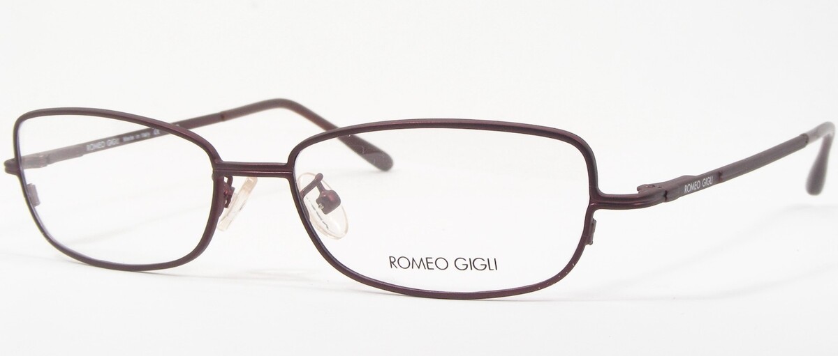Romeo Gigli RG33302 Occhiali Bordeaux Opaco RG333 53-16-135mm Italia (Note) - $46.53