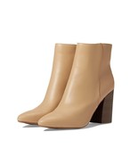 Sugar Womens 7 M Tan Smooth Pointed Toe Zip Up Ankle Booties NIB SY6 - $39.19