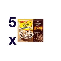 Winiary Cream pudding with LION chocolate bar sprinkles 5pc. FREE SHIPPING - £8.59 GBP