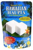 Kauai Tropical Syrup Hawaiian Haupia Luau Pudding Squares, 8 Ounce (Pack of 2) - £37.54 GBP