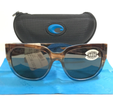 Costa Sunglasses Waterwoman WTW 251 Shiny Wahoo Brown Blue Polarized Mirror 580G - £74.39 GBP