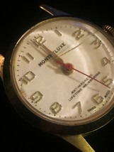 Vintage Silver Montreluxe 1 1/8" watch (No band)  image 5