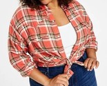 Levi&#39;s Women&#39;s Plaid Flannel Dylan Relaxed Western Top (Plus Size) 2X NE... - £27.46 GBP