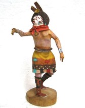 Hopi Hehey&#39;a Kachina Doll , 12.5&quot; Katsina Sculpture, Hand Carved, Ros George - £1,957.27 GBP