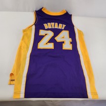 Adidas Kobe Bryant #24 Los Angeles Lakers Jersey Purple Youth Small READ DESC - £38.57 GBP