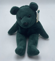 Salvino’s Bamm Beanos Cal Ripken Jr. #8 Green Bear Plush Stuffed Animal 1998 - £3.53 GBP