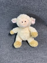 Aurora Plush 12” Sitting Baby Sheep Lamb Ivory Stuffed Animal Soft Cuddl... - £15.09 GBP