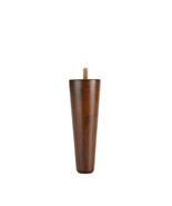 Wood Furniture Feet 7 Inch Round Tapered Legs -Set of 4 - $40.69 CAD