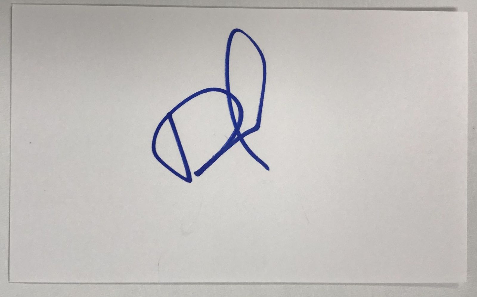 Primary image for Dave Grohl Signed Autographed 3x5 Index Card - HOLO COA