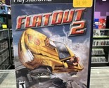 FlatOut 2 (Sony PlayStation 2, 2006) PS2 CIB Complete Tested! - $14.58