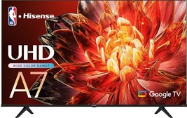 Hisense A7 Series 55-Inch Class 4K UHD Smart Google TV with Voice Remote... - $8,288.15 MXN+