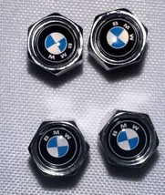 Tire Valve Stem BMW Like Style Caps Covers  Sliver - $12.86