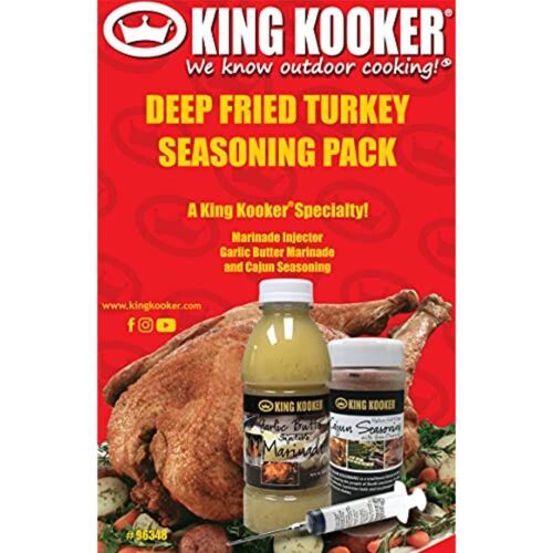 King Kooker 96348 Deep Fried Turkey Seasoning Pack - $39.15