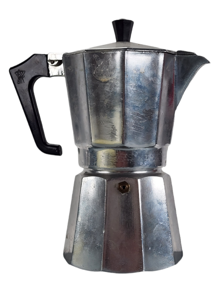 VINTAGE Express Coffee Maker Italian Style Aluminum Stovetop Single Cup - $13.14