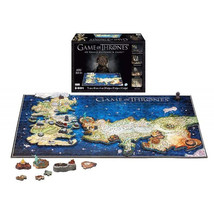 Game of Thrones Westeros &amp; Essos 4D Puzzle - £71.75 GBP