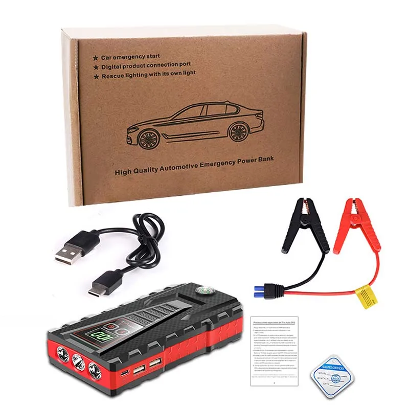 22000mAh Car Jump ter Power Bank Portable Car Battery Booster Charger 12... - $223.66 CAD