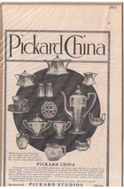 Vintage Print Ad Pickard China 1910 Ravenswood Chicago 5&quot; x 8&quot; - £5.67 GBP