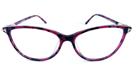 New Tom Ford 56164 54mm 54-14-140 Cat Eye Magenta Red Women&#39;s Eyeglasses... - £149.45 GBP