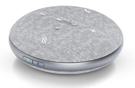 Bluetooth Speakerphone w/ 4 Mics, Conference 360° Voice Pickup, Noise Reduction - £39.21 GBP