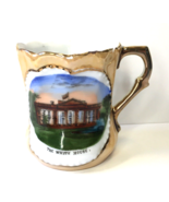 Vtg White House Souvenir Cup 2.75&quot; Tall x 2.25&quot;  Made in Germany Luster ... - £11.25 GBP