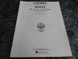 Chopin Waltz Valse Op 64 No 2 In C Minor - £2.38 GBP