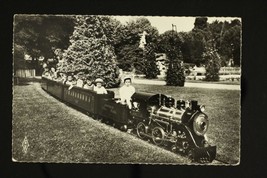 Vintage Postcard RPPC Photo Unesco Railroad Kids Ride Orleans APO Cancel 1957 - £8.80 GBP