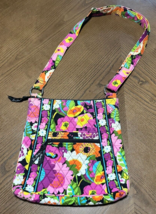 Vera Bradley Va Va Bloom Cross Body Purse Hipster Crossbody Excellent Shape - $21.22