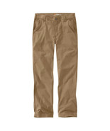Carhartt Pants Mens 36x32 Beige Tan Workwear Rugged Flex Relaxed Fit Canvas - $487.21 MXN