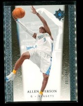 2006-07 Ultimate Collection 7/499 Allen Iverson #102 HOF Nuggets Basketball Card - £19.91 GBP