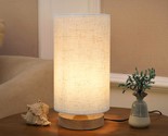 Small Bedside Night Table Lamp For Bedroom, Minimalist Nightstand Lamp W... - $29.99