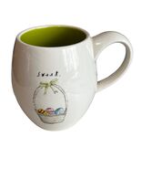 Rae Dunn Magenta Sweet Easter Basket Coffee Mug Lime Green Inside - $209.40 MXN