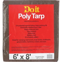 Do it Duty Poly Tarp 6&#39; x 8&#39; Poly Weave - £19.54 GBP