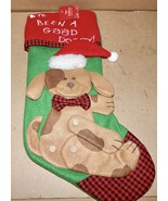 Christmas Stockings You Choose Type Big &amp; Small Cat Dog &amp; Santa 189C - $83.88 MXN