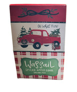 Was Sail  Spiced Cider Mix Gift Box Set Christmas-OH What Fun:6.8oz/170gm - $14.73