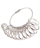 14 Zinc alloy metal RINGS MEASURE Measuring GAUGE Finger Size Ring Sizin... - $25.64 CAD