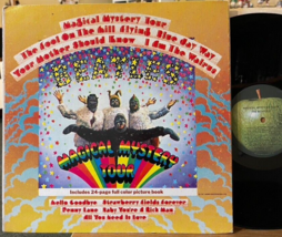 Beatles Magical Mystery Tour Vinyl LP Apple SMAL-2835 with Book A Day In Life - £23.88 GBP
