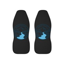 Personalized Car Seat Covers - Mountain River Print - Wander Woman - Set... - £48.42 GBP