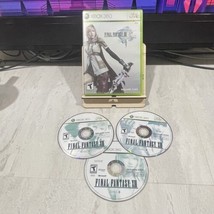 Final Fantasy XIII (Microsoft Xbox 360, 2010) - Case Cover ART and Discs... - $5.93