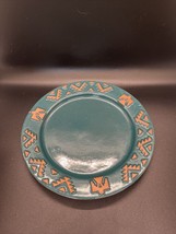 Frankoma &quot;Native American&quot; Redware Plate Thunderbird Phoenix Southwest G... - $81.76