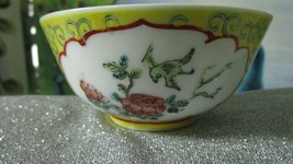 Japanese Mid Century Ceramic Bowl Handpainted In Hong Kong Pick 1 - £24.37 GBP