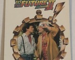 Back To The Future II Trading Card Sticker #9 Michael J Fox Christopher ... - $2.48