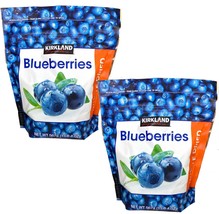 2 Packs Kirkland Signature Whole Dried Blueberries 20 oz - £25.55 GBP
