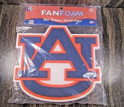 Auburn University Tigers 3D Foam Wall Sign 2013 New Sealed Made in USA - £21.72 GBP